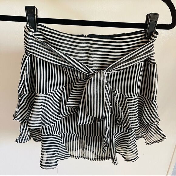 Ruffle Mini Skirt - Picture 2 of 9